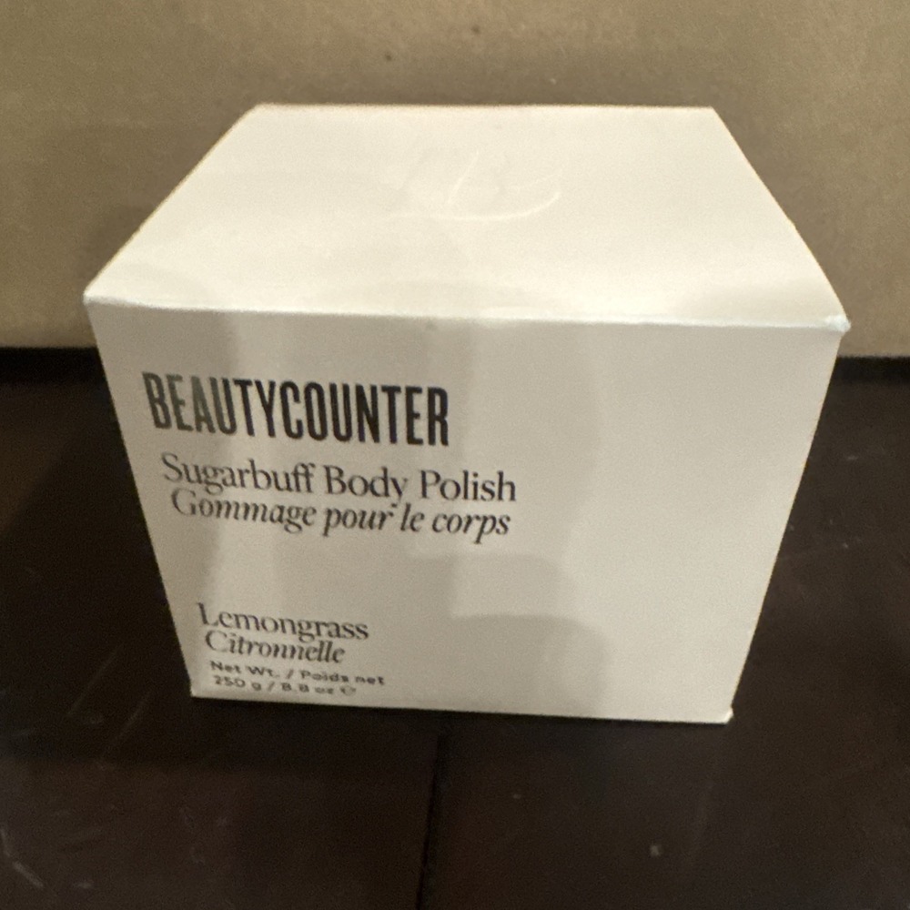 NEW *Beautycounter* Sugarbuff Body Polish in Lemongrass NIB